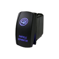 LED Rocker Switch w/ S&B Logo for Particle Separator