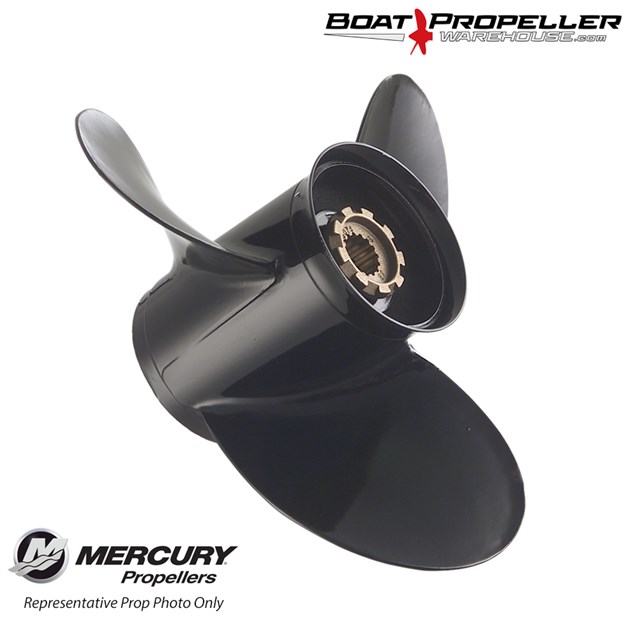 Black Max 14 X 13 Mercury Rh Propeller 48 77340a45 Boat Propeller Warehouse