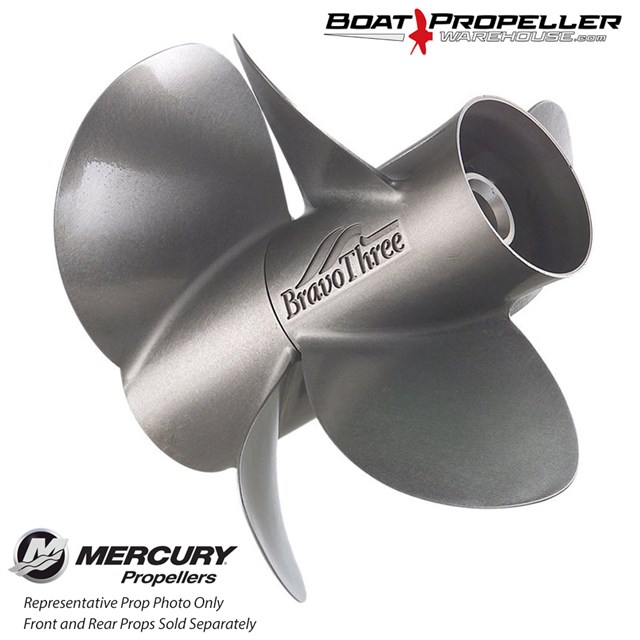 Bravo Three 14 1 3 X 21 Mercury Rh Propeller Boat Propeller Warehouse