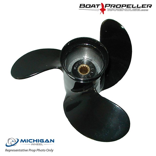 Michigan Match Evinrude 10 X 7 Michigan Wheel Rh Propeller 012112