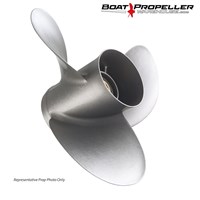 Bravo Two Stainless (19 1/4 x 15") MERCURY LH Propeller, 48-18611A6