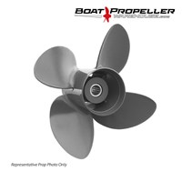 Solas 4BL Aluminum (14 1/2 x 17") HONDA LH Propeller, 58134-ZY3-017B