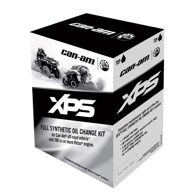 XPS 4-Stroke Oil Change Kit - Synthetic Blend (5W40)