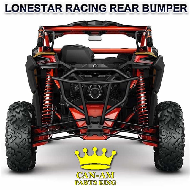 Maverick X3 Rear Black Lonestar Racing Bumper