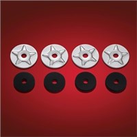 Star Washers with Rubber Washers (4 Pack