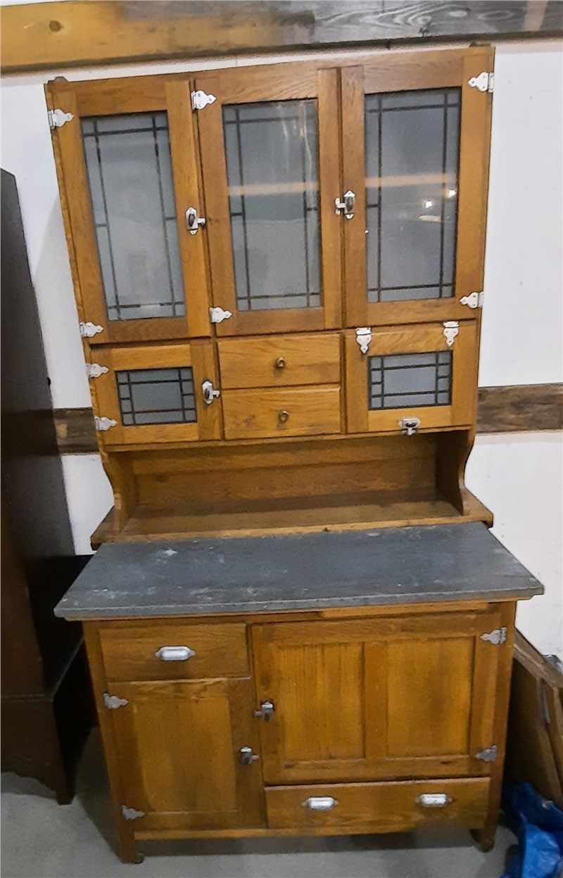 Hoosier style kitchen cabinet