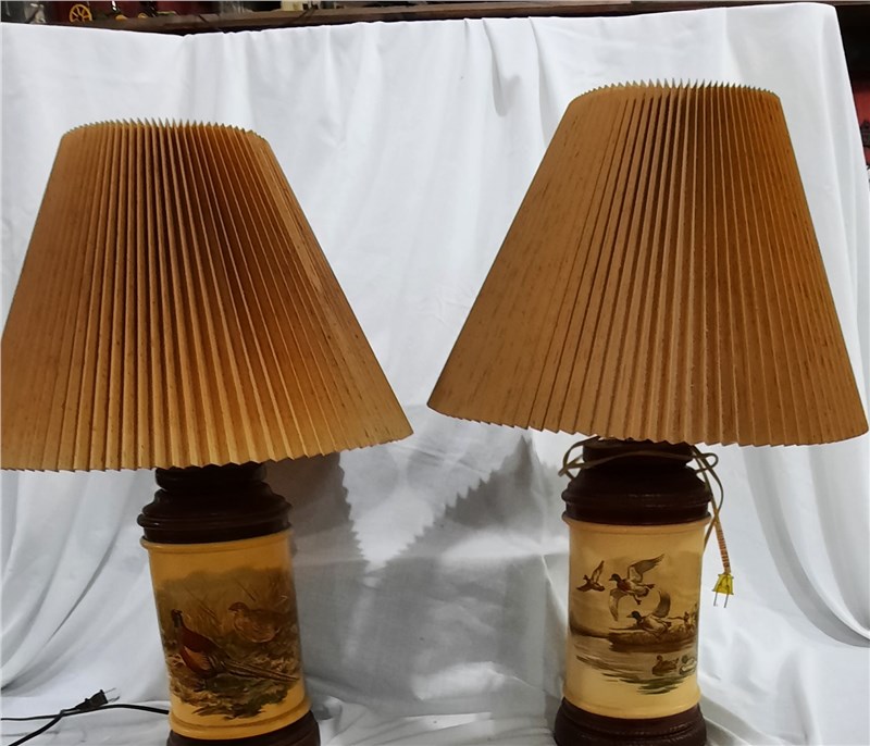 Pheasant & Duck lamps