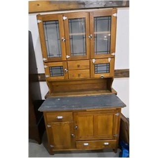Hoosier style kitchen cabinet