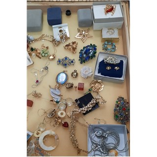 just a sample of costume jewelry