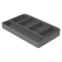 Tool Tray Silicone Small Color Charcoal S&B