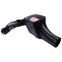 Cold Air Intake For 03-07 Ford F250 F350 F450 F550 V8-6.0L Powerstroke Dry Extendable White S&B
