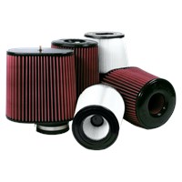 Air Filter for Competitor Intakes AFE XX-40035 Dry Extendable White S&B