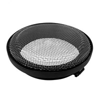 Turbo Screen 5.0 Inch Black Stainless Steel Mesh W/Stainless Steel Clamp S&B
