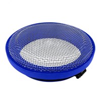 Turbo Screen 5.0 Inch Blue Stainless Steel Mesh W/Stainless Steel Clamp S&B