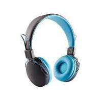 HeadRush HRK 1002 On-Ear Wired Kids Headphones - Blue