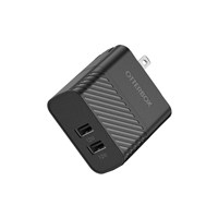 Otterbox - USB-A Dual Port Wall Charger Premium 12W Black