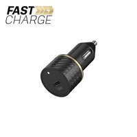 Otterbox - Premium Fast Charge Power Delivery Car Charger USB-C 18W Black