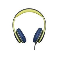 HeadRush HRK 1005 Safe Listening On-Ear Wired Kids Headphones - Blue