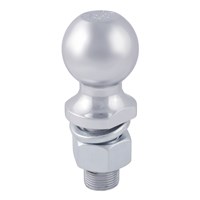 CURT PACKAGED 2-INCH CHROME HITCH BALL WITH 1-INCH SHANK 6000 LB