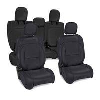 PRP Seats Vinyl Front & Rear Seat Cover Sets for 18-22 Jeep Wrangler JL Unlimited Rubicon