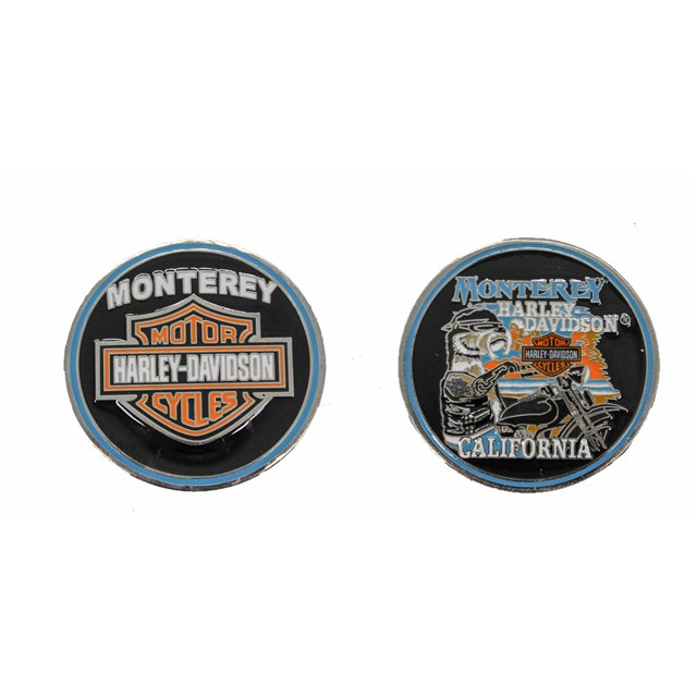 Monterey Harley Davidson Challenge Coin House of Thunder Harley