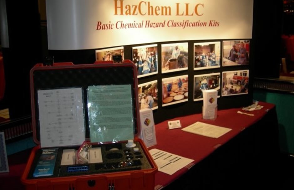 HazChem HazMat Test Kit Display