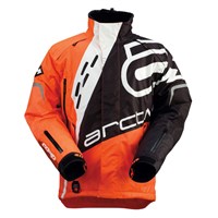 Orange and Black Arctiva Comp S6 Snow Jacket