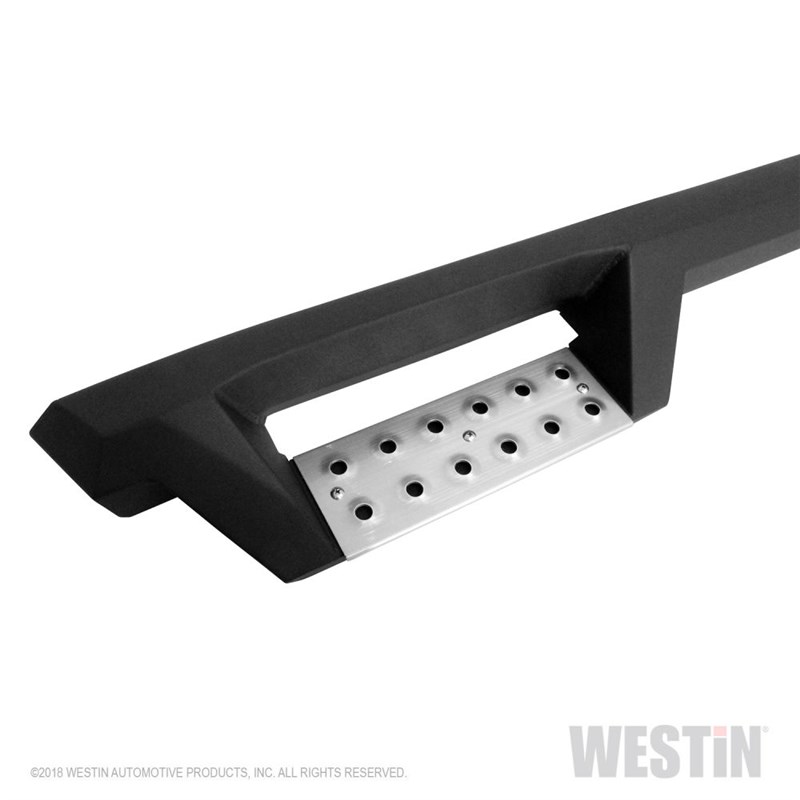 Westin HDX Black Over Stainless - Step Pad