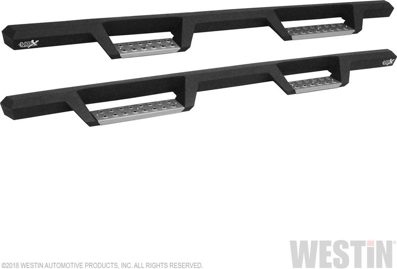 Westin HDX Black Over Stainless - Drop Down Steps