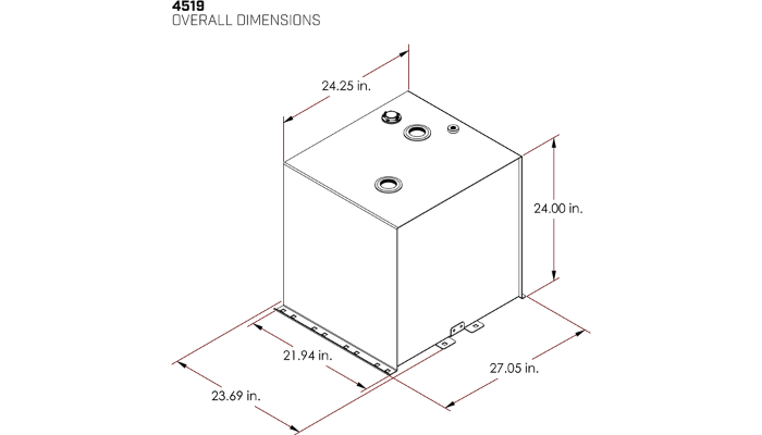 Vector pro diesel 4519 dimensions