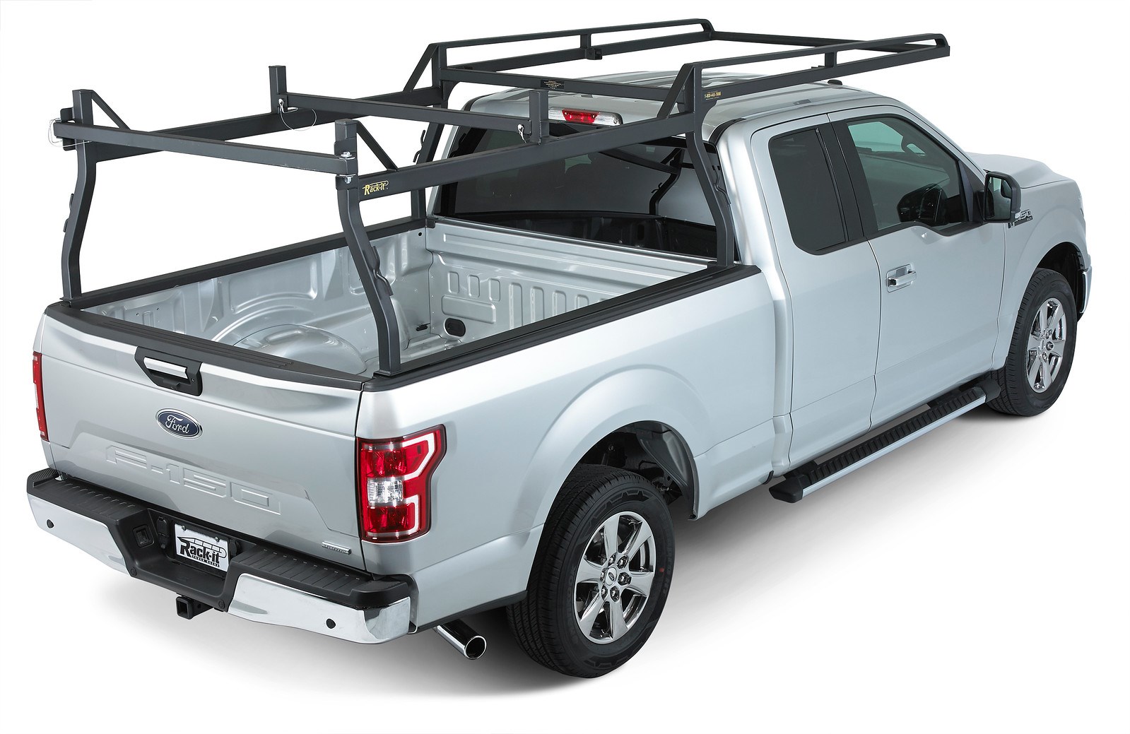 rack-it 2000 series square truck rack on f150 side view