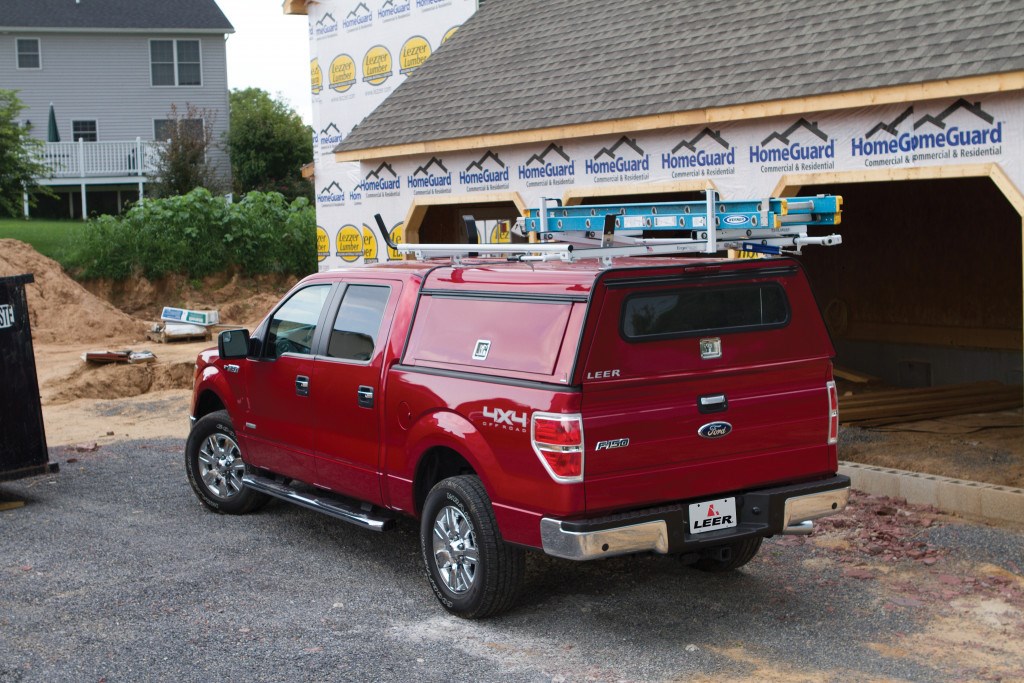 Leer DCC commercial camper shell on ford f150
