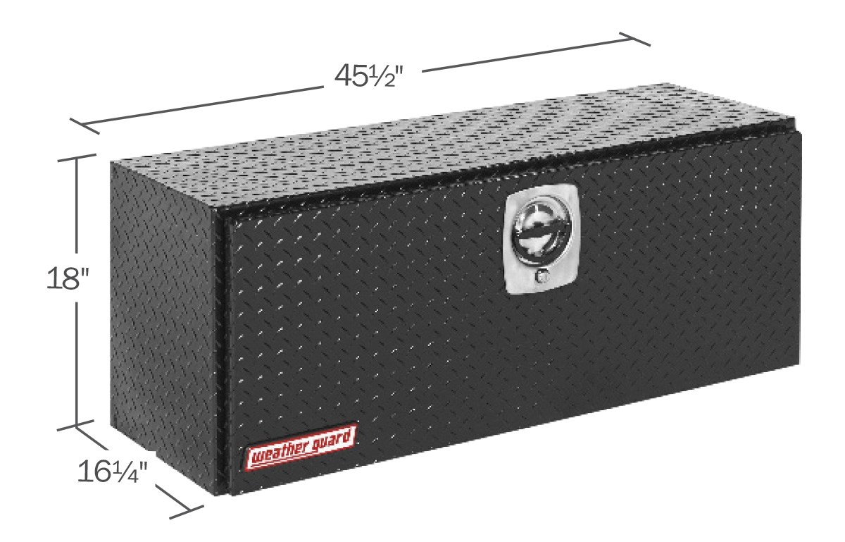 Weather Guard super-side truck tool boxes