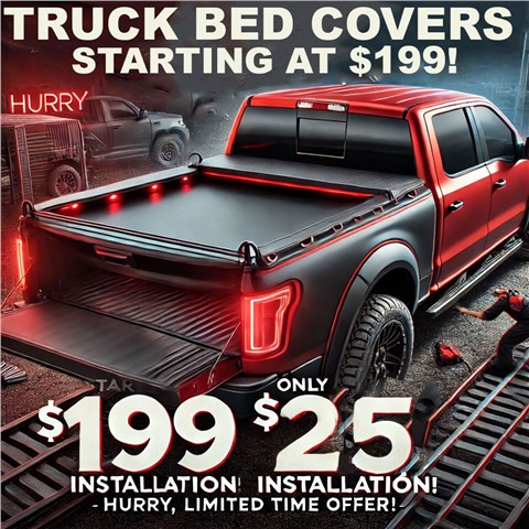 Limited Time Offer - Truck Bed Covers Starting 199 - Installation 25