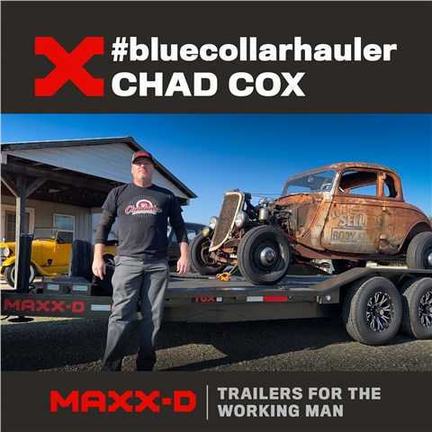 <span>BLUE COLLAR HAULER</span> CHAD COX, CHADDILAC DESIGNS, INC