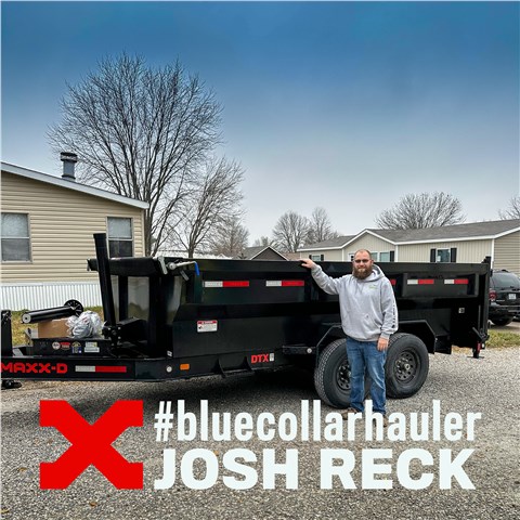 <span>BLUE COLLAR HAULER</span> JOSH WITH RECK'S HAULING
