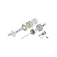 OEM Honda Clutch Kit for 2004 to 2007 CRF250R