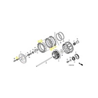 OEM Honda Clutch Kit for 2008 to 2009 CRF250R