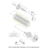 Yamaha Clutch Kit for 2007 to 2009 YZ450F