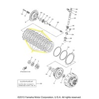 Yamaha Clutch Kit for 2007 and 2008 YFZ450R
