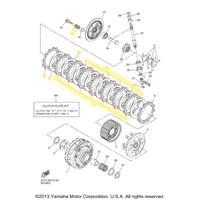 Yamaha Clutch Kit for 2006 to 2011 YZF R-6 and 2009 YZFR6S
