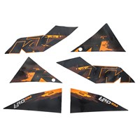 KTM Decal Set for 690 Black & Orange #07