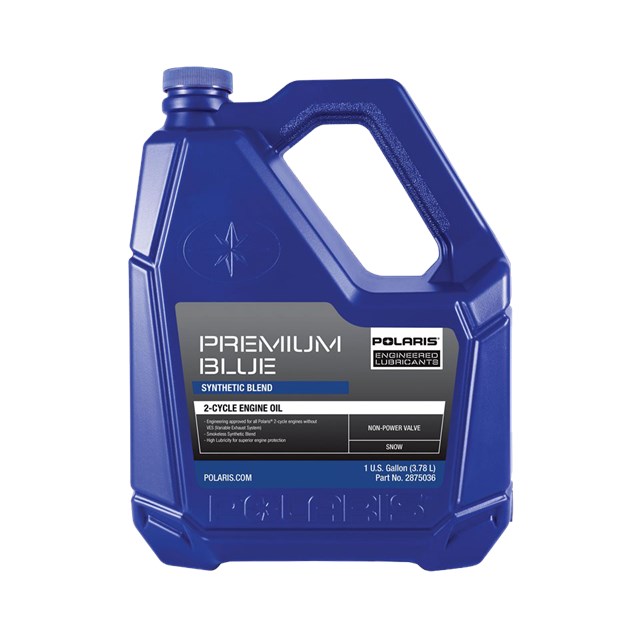 SNOW SNOWMOBILE PREMIUM BLUE SYNTHETIC BLEND 2-CYCLE OIL