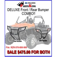 RZR 570 Trail bumper combo Front deluxe bumpers.