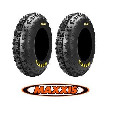 200 Sawtooth x2 Pair New - Rush Pro 1F Front ATV MX Tires 21x7x10-6 Ply