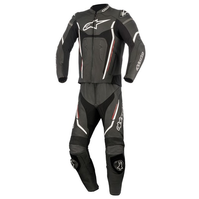 Alpinestars Motegi Two-Piece Leather Suit v2 Black : Powersports