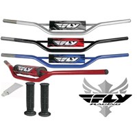 Fly Racing Silver Handle Bars GriPs Glue Package ATV 400EX Z400 TRX450R