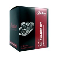 Indian Scout 2880191 15W-60 SYNTHETIC OIL CHANGE KIT
