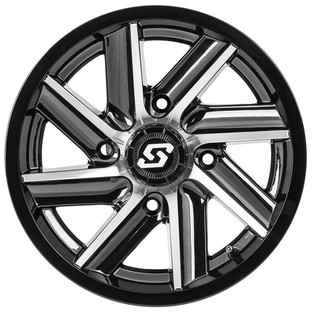 Sedona Chopper Machined Wheel / Sedona Coyote Tire Kit