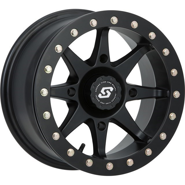 Sedona Storm Beadlock Black Wheel / Sedona Buzz Saw A/T Tire Kit